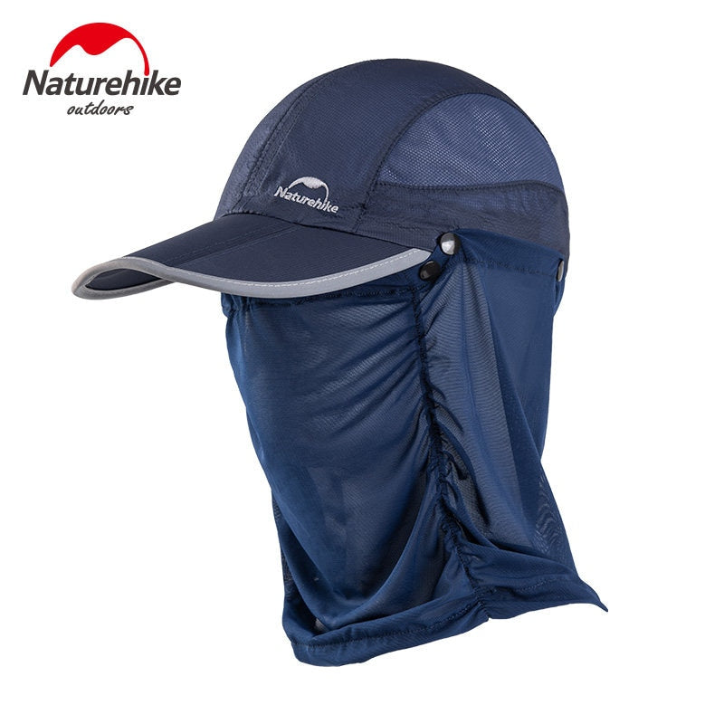 Naturehike Summer Sun Hat Men Women Boonie Hat with Neck Flap Outdoor UV Protection camping Hiking Fishing Breathable cap