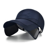 Unisex Sun Hat 7 Colors Wide Brim Pro Sunshade Streetwear Cap Women Men Solid Running Outdoor Sports Hat Anti-UV Sweat Band