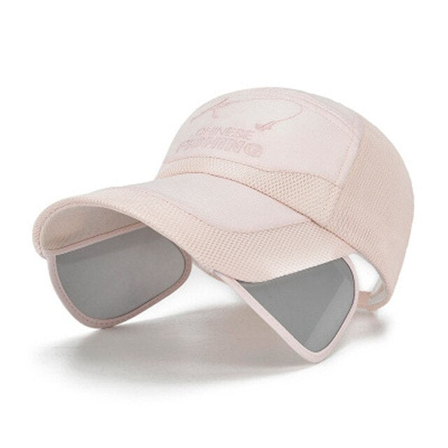 Unisex Sun Hat 7 Colors Wide Brim Pro Sunshade Streetwear Cap Women Men Solid Running Outdoor Sports Hat Anti-UV Sweat Band