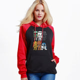Star Wars Hoodies Sweatshirt Women Yoda Darth Vader Hooded Sweatshirts Hoodies Winter Autumn Fleece Streetwear Starwars Pullover