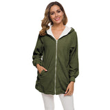 Jacket Women's Autumn And Winter Lambswool Coat Soft Color Big Size 5xl Coats Warm New Designer Casual Jackets With Hood Outwear