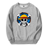 Japan Anime Skull One Piece Sweatshirts Pirate Flag 2019 Arrival Harajuku Mens Hoodies Fashion High Quality fitness Tracksuit