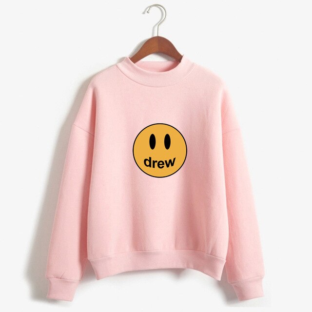 Women's Fashion Sweatshirt Tops Printed Harajuku Hoodies Kpop Clothes