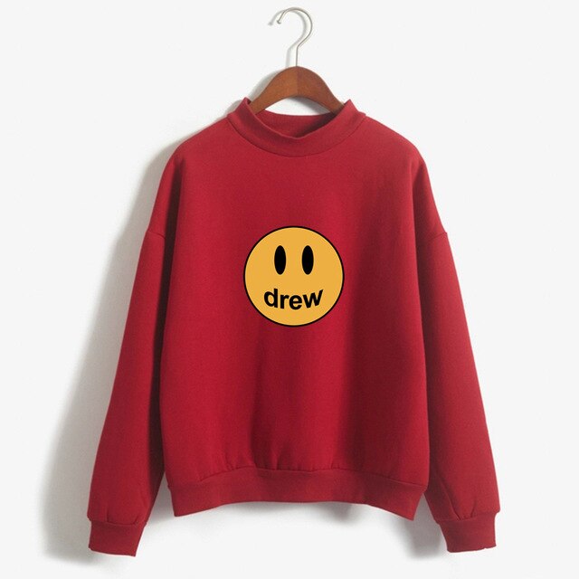 Women's Fashion Sweatshirt Tops Printed Harajuku Hoodies Kpop Clothes