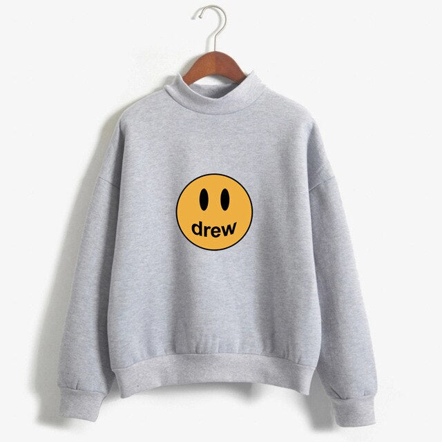 Women's Fashion Sweatshirt Tops Printed Harajuku Hoodies Kpop Clothes