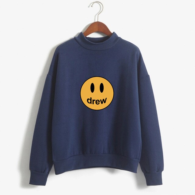 Women's Fashion Sweatshirt Tops Printed Harajuku Hoodies Kpop Clothes