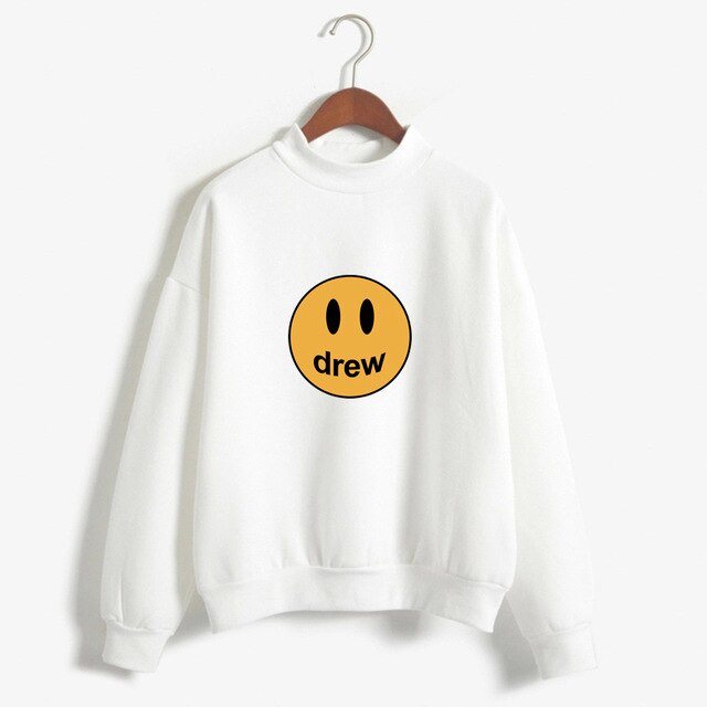 Women's Fashion Sweatshirt Tops Printed Harajuku Hoodies Kpop Clothes