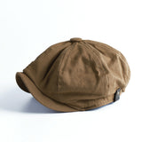 Men's Fashion Solid Color Caps Casual Autumn Unisex Flat Hat Casquette Women Men Retro Cap Simple Gifts For Friends