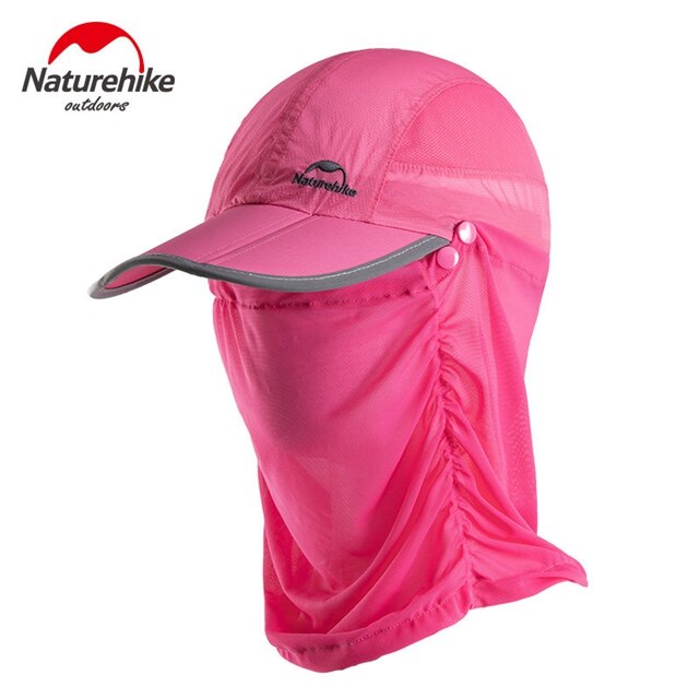Naturehike Summer Sun Hat Men Women Boonie Hat with Neck Flap Outdoor UV Protection camping Hiking Fishing Breathable cap
