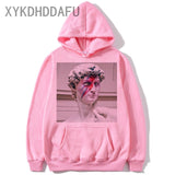 Michelangelo Hands Hoodie Harajuku Women/men Streetwear Hoodies david bowie Sweatshirt Cool Clothes female/Male hood 2020