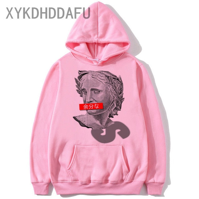 Michelangelo Hands Hoodie Harajuku Women/men Streetwear Hoodies david bowie Sweatshirt Cool Clothes female/Male hood 2020