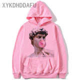 Michelangelo Hands Hoodie Harajuku Women/men Streetwear Hoodies david bowie Sweatshirt Cool Clothes female/Male hood 2020