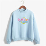 Kawaii Pretty Guardian Sailor Moon Crystal  Fashion Women's Clothing Sweatshirt Cartoon print hoody girls autumn fashion top