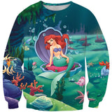 Newest Princess Cartoon 3D sweatshirt Anime movie pattern Printed Sweatshirt hoodie Unisex good quality streetwear style-001