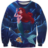 Newest Princess Cartoon 3D sweatshirt Anime movie pattern Printed Sweatshirt hoodie Unisex good quality streetwear style-001