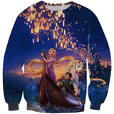 Newest Princess Cartoon 3D sweatshirt Anime movie pattern Printed Sweatshirt hoodie Unisex good quality streetwear style-001