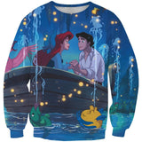 Newest Princess Cartoon 3D sweatshirt Anime movie pattern Printed Sweatshirt hoodie Unisex good quality streetwear style-001
