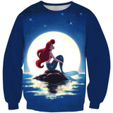 Newest Princess Cartoon 3D sweatshirt Anime movie pattern Printed Sweatshirt hoodie Unisex good quality streetwear style-001
