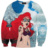 Newest Princess Cartoon 3D sweatshirt Anime movie pattern Printed Sweatshirt hoodie Unisex good quality streetwear style-001