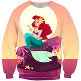 Newest Princess Cartoon 3D sweatshirt Anime movie pattern Printed Sweatshirt hoodie Unisex good quality streetwear style-001