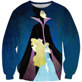 Newest Princess Cartoon 3D sweatshirt Anime movie pattern Printed Sweatshirt hoodie Unisex good quality streetwear style-001