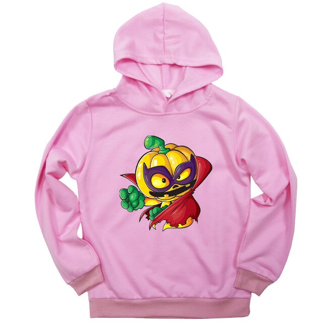 Kids Super Zings Sweatshirts For Boys Girls Autumn Spring Teenage Hoodies Long Sleeve Hooded Kids Pullover Sportswear