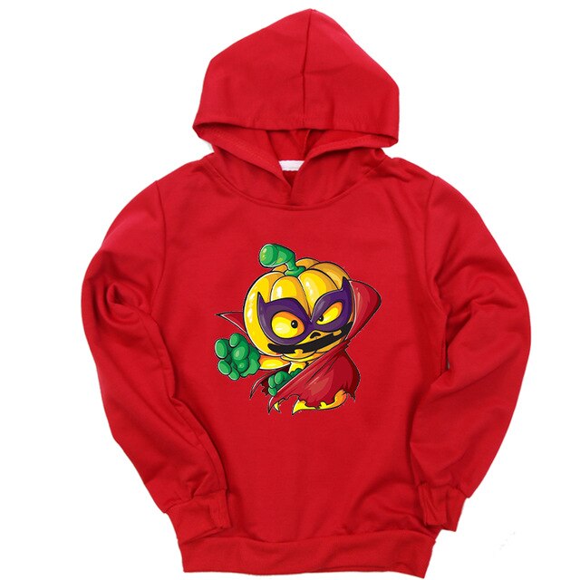 Kids Super Zings Sweatshirts For Boys Girls Autumn Spring Teenage Hoodies Long Sleeve Hooded Kids Pullover Sportswear