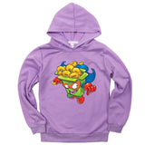 Kids Super Zings Sweatshirts For Boys Girls Autumn Spring Teenage Hoodies Long Sleeve Hooded Kids Pullover Sportswear