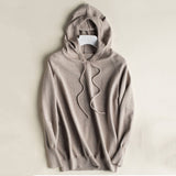 woman knitted hoody clothings casual full sleeve solid pullovers for women  Hodded women top Knitted women clothings
