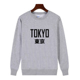 New Arrivals Fashion Harajuku Tokyo Printing Sweatshirt Pullover Hoodies Unisex Hip Hop Hoodie Plus Size Moletom Masculino
