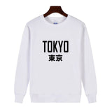 New Arrivals Fashion Harajuku Tokyo Printing Sweatshirt Pullover Hoodies Unisex Hip Hop Hoodie Plus Size Moletom Masculino