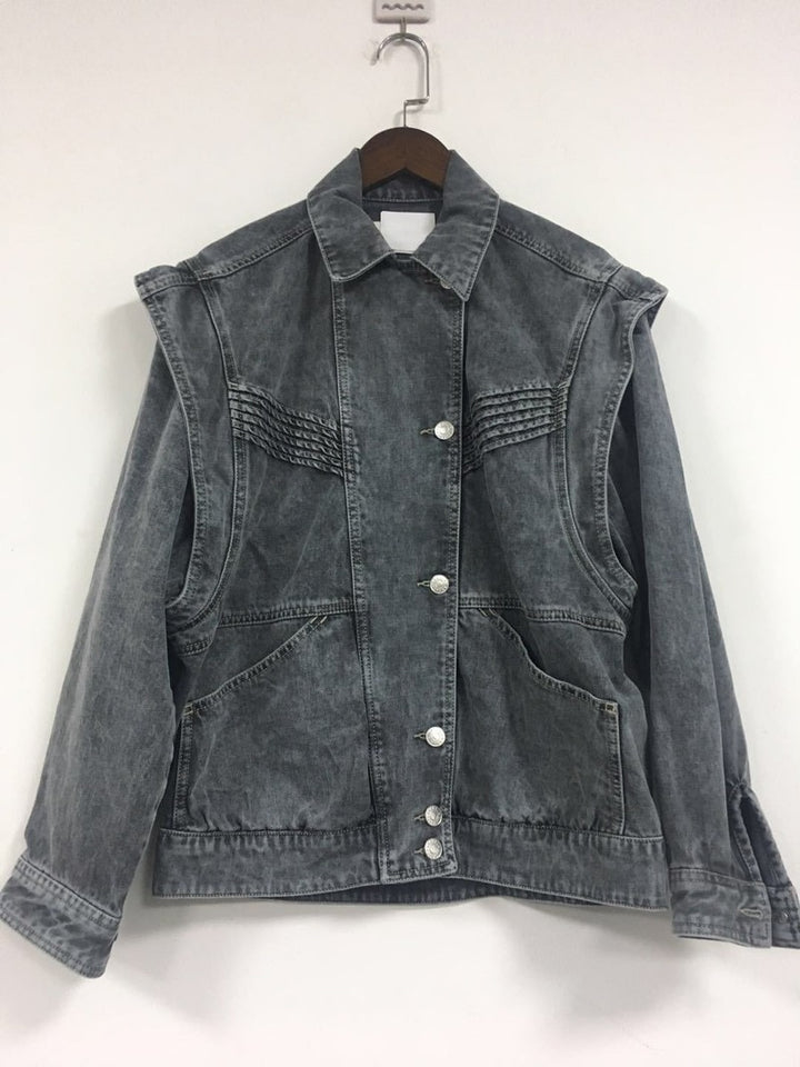 Women Jacket IS 2020 Early Spring New Denim Straight Denim Jacket Women