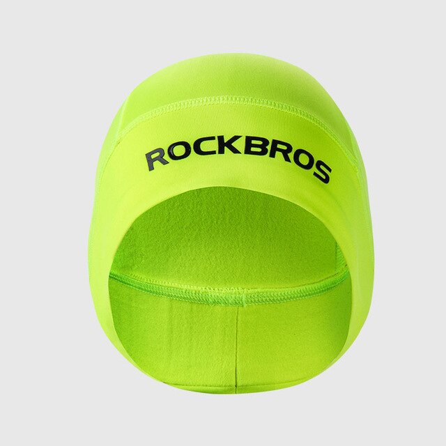 ROCKBROS Winter Running Cap Windproof Warm Thermal Fleece Breathable Skiing Motocycle Hat Woman MTB Cycling Headwear Earmuff