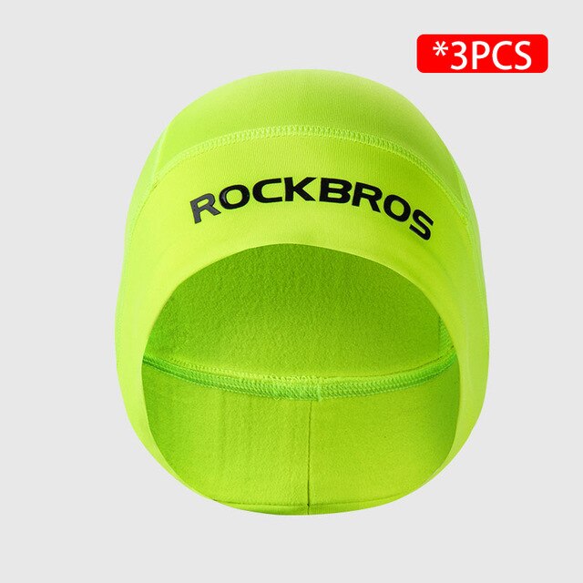 ROCKBROS Winter Running Cap Windproof Warm Thermal Fleece Breathable Skiing Motocycle Hat Woman MTB Cycling Headwear Earmuff