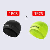 ROCKBROS Winter Running Cap Windproof Warm Thermal Fleece Breathable Skiing Motocycle Hat Woman MTB Cycling Headwear Earmuff