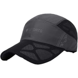 Summer New Sport Breathable Running Hat Cap Quick-Drying Mesh Hats Women Sunshade Caps Outdoor Climbing Traveling Hiking Hats
