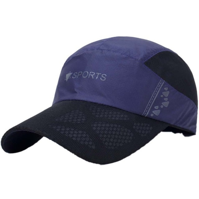 Summer New Sport Breathable Running Hat Cap Quick-Drying Mesh Hats Women Sunshade Caps Outdoor Climbing Traveling Hiking Hats