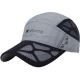 Summer New Sport Breathable Running Hat Cap Quick-Drying Mesh Hats Women Sunshade Caps Outdoor Climbing Traveling Hiking Hats